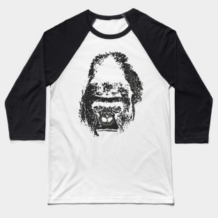 Silverback Gorilla Baseball T-Shirt